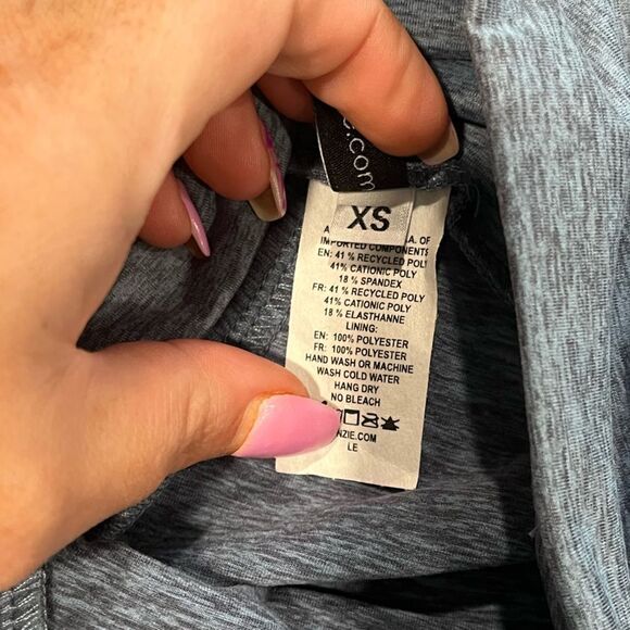 NWT Tonal Onzie Luxe Leggings Heathered Blue Size XS - Picture 6 of 6